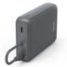 Hama Travel 10000mAh Fast Charge Powerbank, 2x USB-C, LED Capacity Indicator, Grey