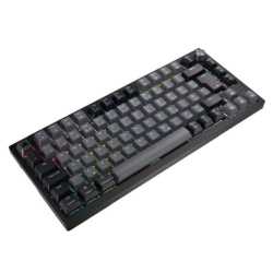 Corsair K65 PLUS Wireless Compact 75% Mechanical RGB Gaming Keyboard, Wireless/Btooth/USB, MLX Red Linear Switches, Sound Dampen