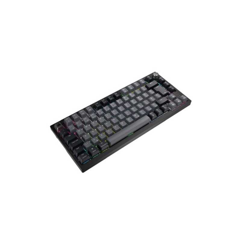 Corsair K65 PLUS Wireless Compact 75% Mechanical RGB Gaming Keyboard, Wireless/Btooth/USB, MLX Red Linear Switches, Sound Dampen