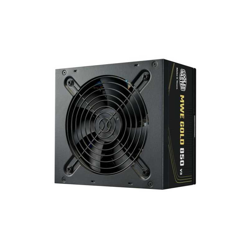 Cooler Master 850W MWE Gold V3 ATX 3.1 PSU, Fully Wired, HDB Bearing Fan, 80+ Gold