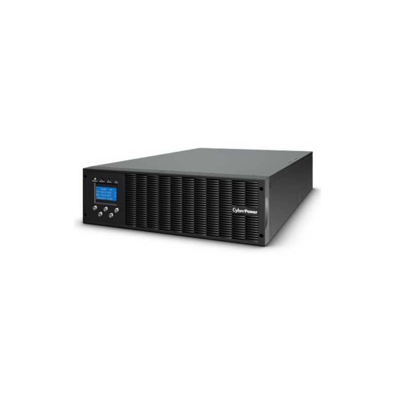 CyberPower Online XL Smart App 6000VA Double Conversion 3U Rack/Tower UPS, 5400W, LCD Display, 1x Hardwire Terminal Block,  Ext.