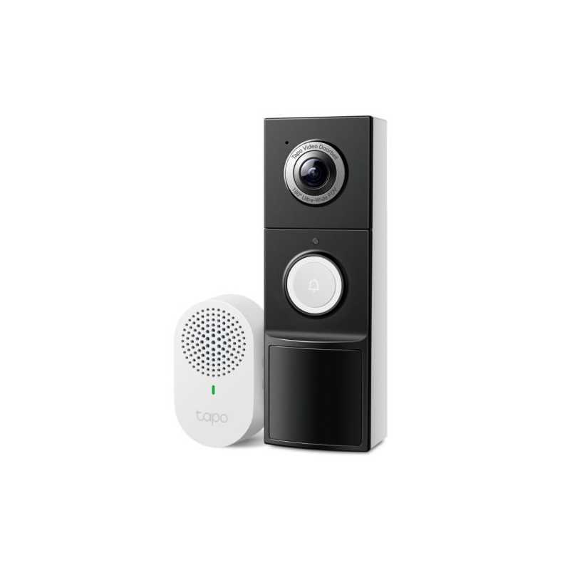 TP-LINK (TAPO D235) Smart Battery/Wired 2K 5MP Video Doorbell Camera w/ Chime, 7-Month Battery, Night Vision, Ultra-Wide FOV, AI
