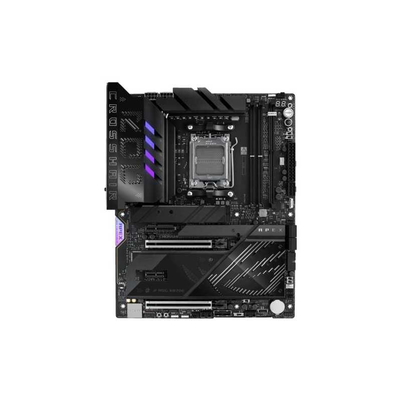 Asus ROG CROSSHAIR X870E APEX, AMD X870E, AM5, ATX, 2 DDR5, 2 USB4, Wi-Fi 7, 5G LAN, PD 60W, RGB, 5x M.2