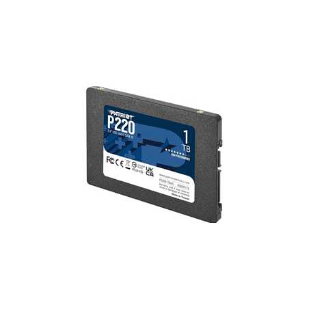 Patriot P210 (P220S1TB25) 1TB 2.5 Inch SSD, Sata 3 Interface, Read 520MB/s, Write 430MB/s, 3 Year Warranty