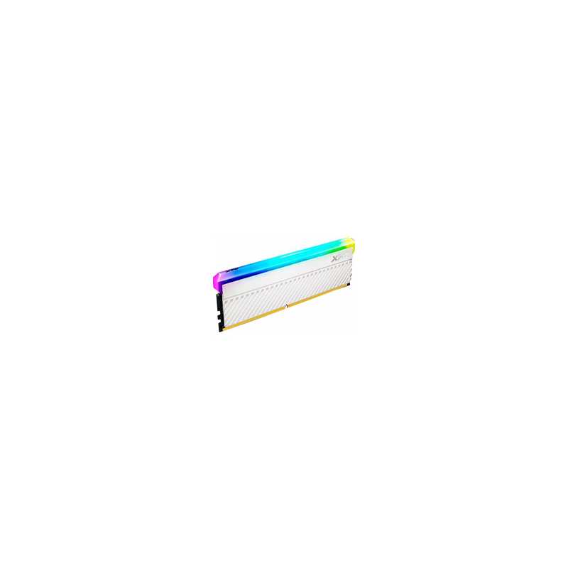 Adata XPG Spectrix D45G AX4U36008G18I-CWHD45G DDR4 3600MHz 8GB CL19 RGB White System Memory Adata XPG Spectrix D45G AX4U36008G18I-CWHD45G DDR4 3600MHz 8GB CL19 RGB White System Memory