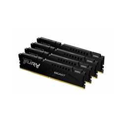 Kingston Fury Beast KF556C40BBK4-128 128GB 32GB (32GB 4G x 64-Bit x 4 pcs.) DDR5-5600 CL40 288-Pin DIMM Kit