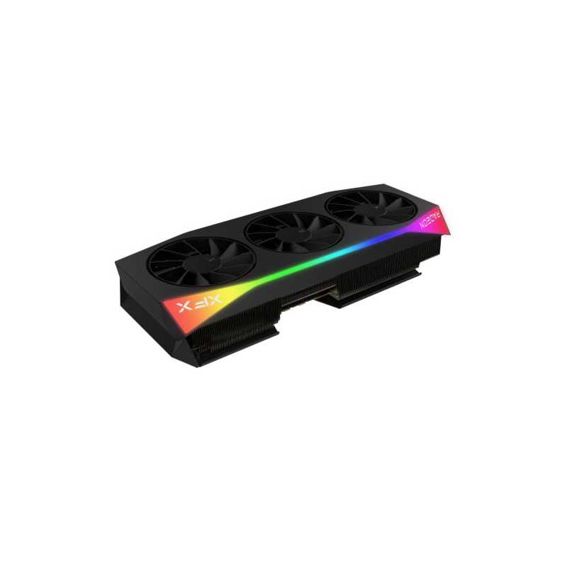 XFX Mercury RX9070 XT OC Gaming Edition with RGB, PCIe5, 16GB DDR6, HDMI, 3 DP, 3100MHz Clock, Overclocked