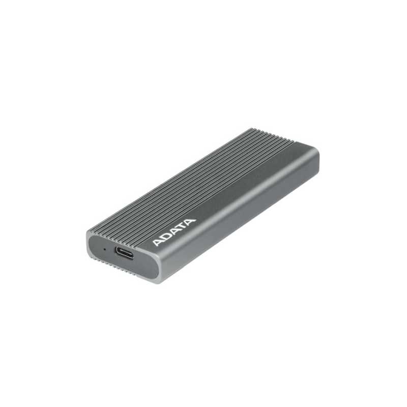 ADATA EC680 M.2 NVMe SSD Enclosure, PCIe Gen3, USB 3.2 Gen2 Type-C, Tool-less Installation