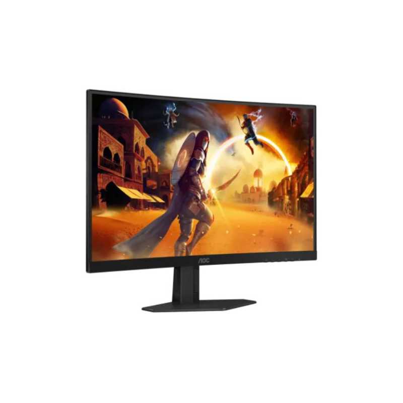 AOC 27" 3-Side Frameless Curved Gaming Monitor (C27G4ZXE), 1920 x 1080, 0.3ms, 2 HDMI, DP, 280Hz, HDR10, VESA