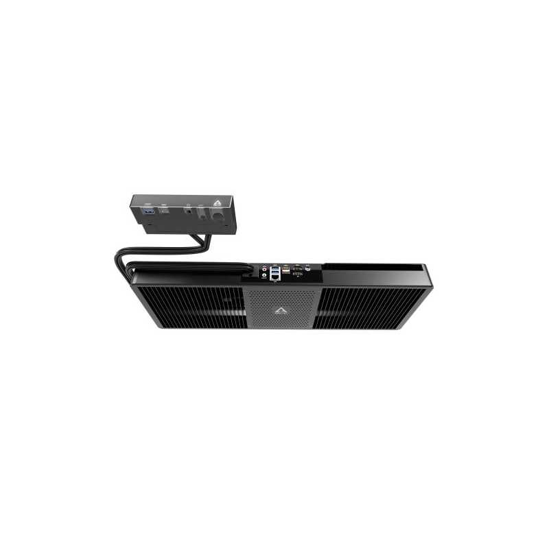 Arctic Senza Under Desk PC, Ryzen 5 5500GT, 16GB DDR4, 1TB SSD, Wi-Fi 6E, 2.5G LAN, USB-C, Silent Passive Cooling, Windows 11 Ho