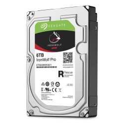 Seagate 3.5", 6TB, SATA3, IronWolf Pro NAS Hard Drive, 7200RPM, 256MB Cache, 2 Yr Data Recovery Service