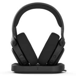 Fractal Design Scape (Dark) Gaming Headset, Wireless/Btooth/USB, Custom-Tuned Drivers, EQ Presets, 40 Hours Battery, Charging St
