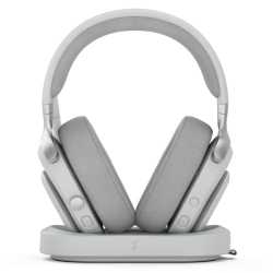 Fractal Design Scape (Light) Gaming Headset, Wireless/Btooth/USB, Custom-Tuned Drivers, EQ Presets, 40 Hours Battery, Charging S