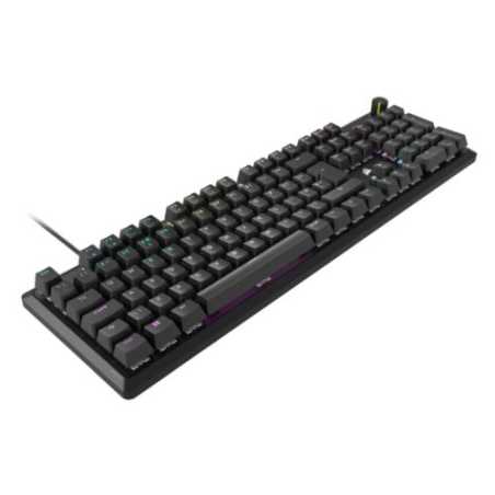 Corsair K70 CORE RGB Mechanical Gaming Keyboard, USB, Red Linear Switches, Sound Dampening, Rotary Dial, Aluminium Top Plate, Bl