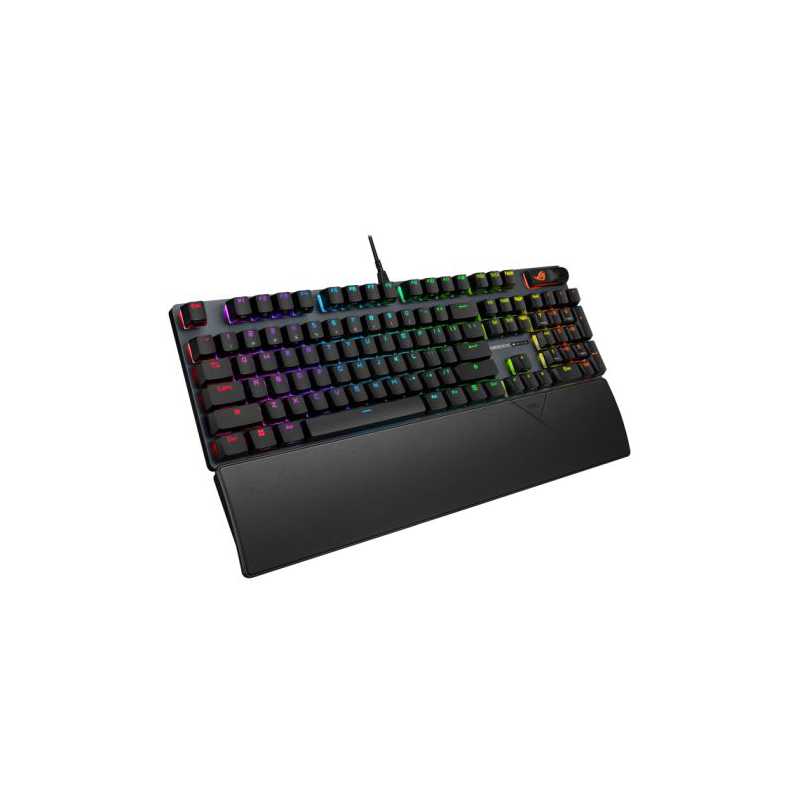 Asus ROG STRIX SCOPE II X Mechanical RGB Gaming Keyboard, ROG NX V2 Switches, Sound Dampening, PBT Keycaps, Intuitive Controls