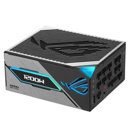 Asus 1200W ROG Thor Platinum III PSU, ATX 3.1, Fully Modular, 80+ Platinum, RGB Lighting, OLED Display, GaN MOSFET, GPU-First, L