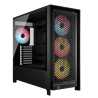 Corsair FRAME 5000D RS Modular Gaming Case w/ Glass Side, E-ATX, 4x ARGB Fans, InfiniRail Fan Mounting, USB-C, ARGB Strip, Asus 