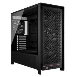 Corsair FRAME 5000D RS Modular Gaming Case w/ Glass Side, E-ATX, 4x PWM Fans, InfiniRail Fan Mounting, USB-C, ARGB Strip, Asus B