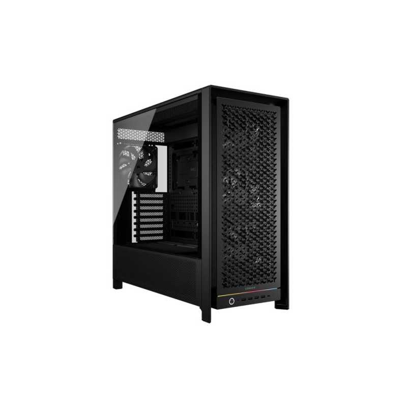 Corsair FRAME 5000D RS Modular Gaming Case w/ Glass Side, E-ATX, 4x PWM Fans, InfiniRail Fan Mounting, USB-C, ARGB Strip, Asus B