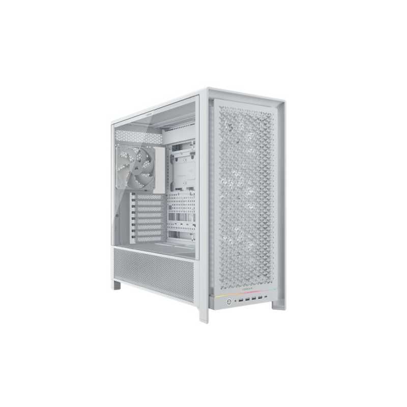 Corsair FRAME 5000D RS Modular Gaming Case w/ Glass Side, E-ATX, 4x PWM Fans, InfiniRail Fan Mounting, USB-C, ARGB Strip, Asus B