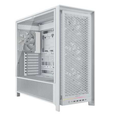 Corsair FRAME 5000D RS Modular Gaming Case w/ Glass Side, E-ATX, 4x PWM Fans, InfiniRail Fan Mounting, USB-C, ARGB Strip, Asus B