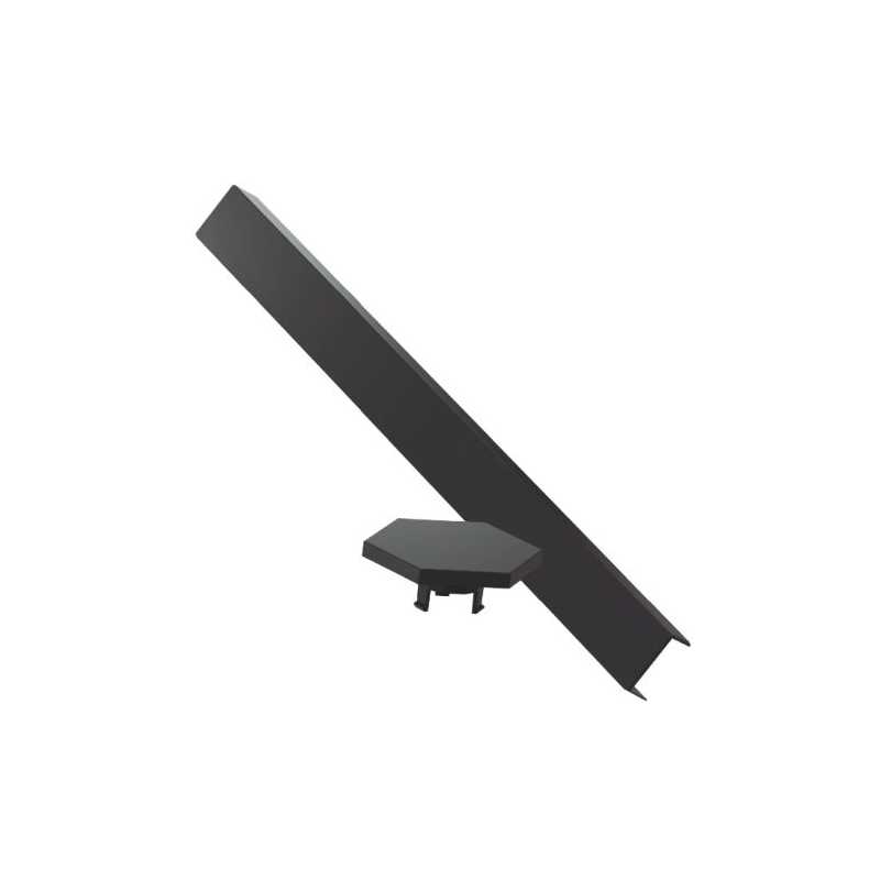 Nanoleaf Lines 60 Degrees Skins (9-Skins), Matte Black, Snap-On Covers for 60 Degree Lines Only