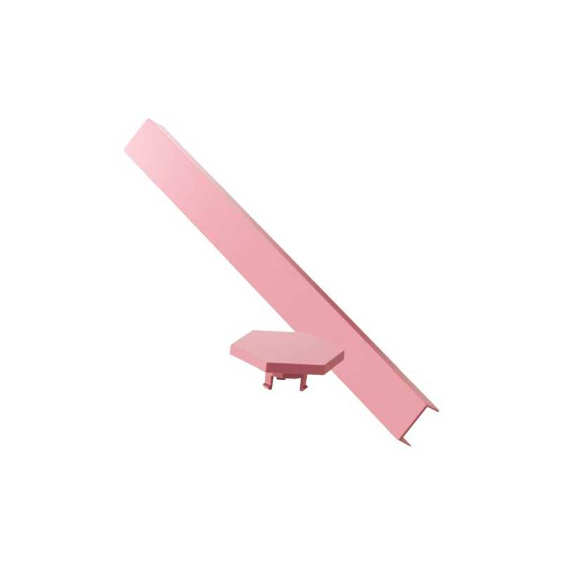 Nanoleaf Lines 60 Degrees Skins (9-Skins), Matte Pink, Snap-On Covers for 60 Degree Lines Only