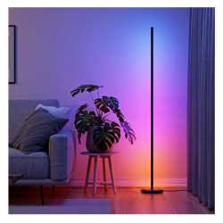 Nanoleaf Matter Smart Multicolour ARGB Floor Lamp, 16+ Million Colours & Tunable Whites, Reacts to Sound & Music, Built-In Contr