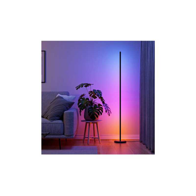 Nanoleaf Matter Smart Multicolour ARGB Floor Lamp, 16+ Million Colours & Tunable Whites, Reacts to Sound & Music, Built-In Contr