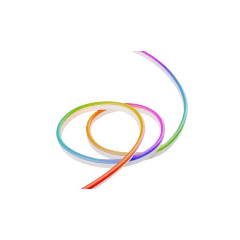 Nanoleaf Matter Smart Multicolour ARGB Rope Light, 5 Metre, Easy to Shape, Mounting Clips, Reacts to Sound & Music, Inline Contr