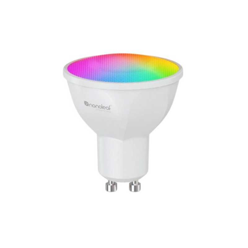 Nanoleaf Matter Wi-Fi GU10 Smart Bulb (Single), 16+ Million Colours, Colour-Changing Scenes, Tunable Whites, Customised Schedule