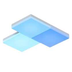 Nanoleaf RGB Skylight Starter Kit, 16M+ Colours with Dynamic Scenes, Mimic Natural Sky, App/Voice Control, Flush Mounted, 3 Pane
