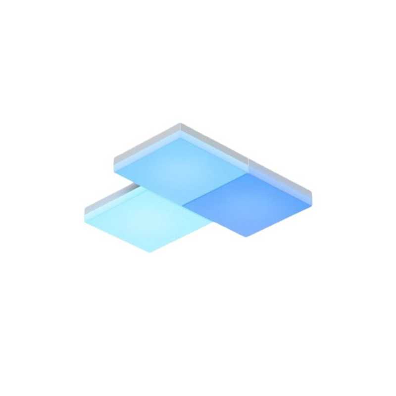 Nanoleaf RGB Skylight Starter Kit, 16M+ Colours with Dynamic Scenes, Mimic Natural Sky, App/Voice Control, Flush Mounted, 3 Pane