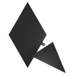 Nanoleaf Shapes Limited Edition Ultra Black Triangles Expansion Pack (3-Panels), RGB *Expansion Kit Only*