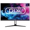 piXL PX24IDHFP 24 Inch Frameless Monitor, Widescreen IPS LCD Panel, 5ms Response Time, 75Hz Refresh Rate, Full HD 1920 x 1200, H