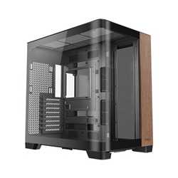 ANTEC Constellation C8 Dual Chamber Case, Gaming, Curve Wood, Full Tower, 2 x USB 3.0 / 1 x USB Type-C, Super wide angle single 