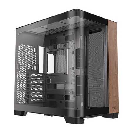 ANTEC Constellation C8 Dual Chamber Case, Gaming, Curve Wood, Full Tower, 2 x USB 3.0 / 1 x USB Type-C, Super wide angle single 