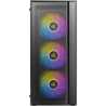 Antec AX65 ARGB Mid-Tower Gaming PC Case – High-Airflow Mesh Front, 4× 120?mm ARGB Fans Included, Tempered Glass Side Panel, 