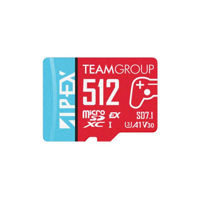 Team 256GB Apex SD7.1 MicroSDXC Express Card, Nintendo Switch 2 Ready, 800MB/s