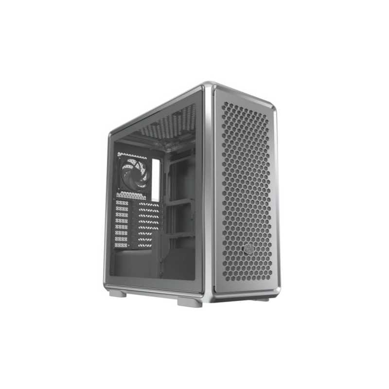 Cooler Master MasterFrame 600 Modular Open-Frame ATX Case w/ Glass Side, 4x ARGB Fans, FreeForm 2.0 Exo-Structure, USB-C 20Gbps,