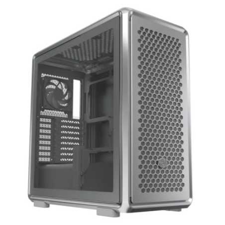 Cooler Master MasterFrame 600 Modular Open-Frame ATX Case w/ Glass Side, 4x ARGB Fans, FreeForm 2.0 Exo-Structure, USB-C 20Gbps,
