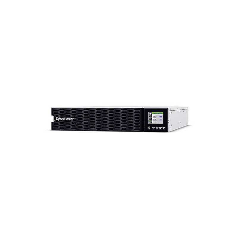 CyberPower 6000VA Smart App Double Conversion Online High Density Rack UPS, 6000W, Colour LCD, Hardwire Terminal Block , ECO Mod