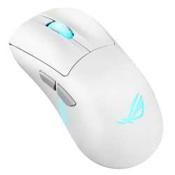 Asus ROG Keris II Origin Wireless Lightweight RGB Gaming Mouse, Wired/Wireless/Btooth, AimPoint Pro Sensor, Push-Fit Switch Sock