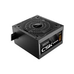 Antec CSK550DC 550W Power Supply, 80 Plus Bronze Certified, ATX 12V 2.52, Non-Modular, DC-to-DC, Flat Black Cables, 120mm Quiet 