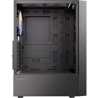 Antec AX27 RGB Elite Mid-Tower Gaming PC Case with Tempered Glass, Full Mesh Front Panel, 4 Pre-installed 120mm FRGB Fans, ATX/M