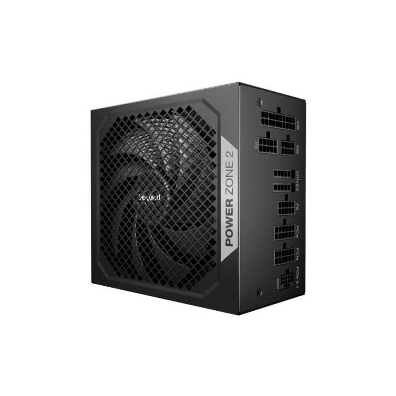 Be Quiet! 1000W Power Zone 2 PSU, Fully Modular, 80+ Platinum, Cybenetics Platinum, Semi-Passive Zero-RPM Cooling, ATX 3.1, PCIe