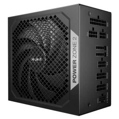 Be Quiet! 1000W Power Zone 2 PSU, Fully Modular, 80+ Platinum, Cybenetics Platinum, Semi-Passive Zero-RPM Cooling, ATX 3.1, PCIe