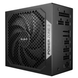 Be Quiet! 750W Power Zone 2 PSU, Fully Modular, 80+ Platinum, Cybenetics Platinum, Semi-Passive Zero-RPM Cooling, ATX 3.1, PCIe 