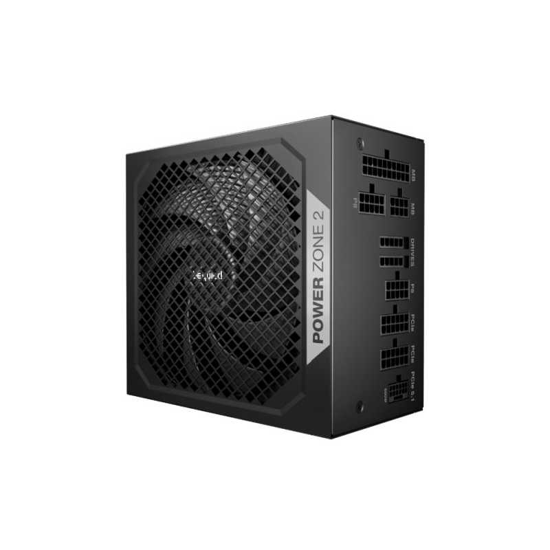 Be Quiet! 750W Power Zone 2 PSU, Fully Modular, 80+ Platinum, Cybenetics Platinum, Semi-Passive Zero-RPM Cooling, ATX 3.1, PCIe 