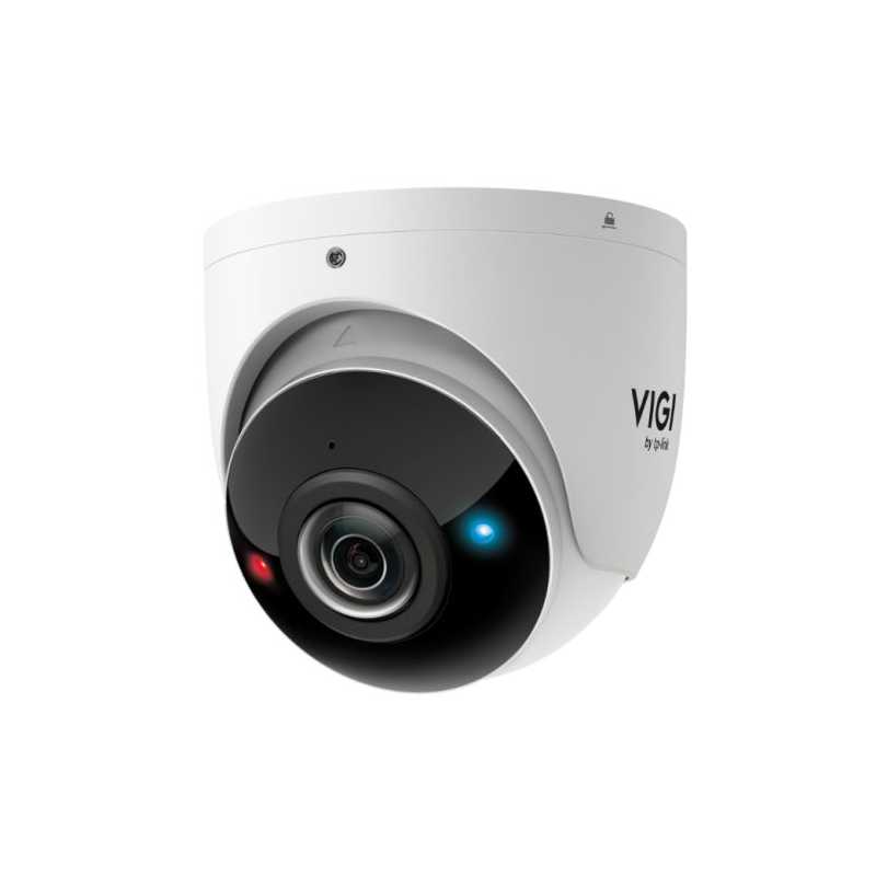TP-LINK (InSight S485PI) VIGI 8MP Outdoor IR Panoramic Turret Network Camera, IP67, PoE, 180° Panorama, AI Detection/Classifica